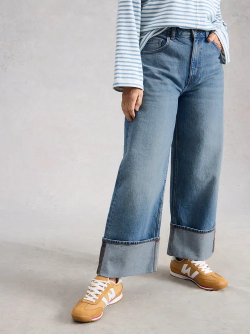 Jean Bailey droit retroussé - Mid Denim - 52/R Image 3