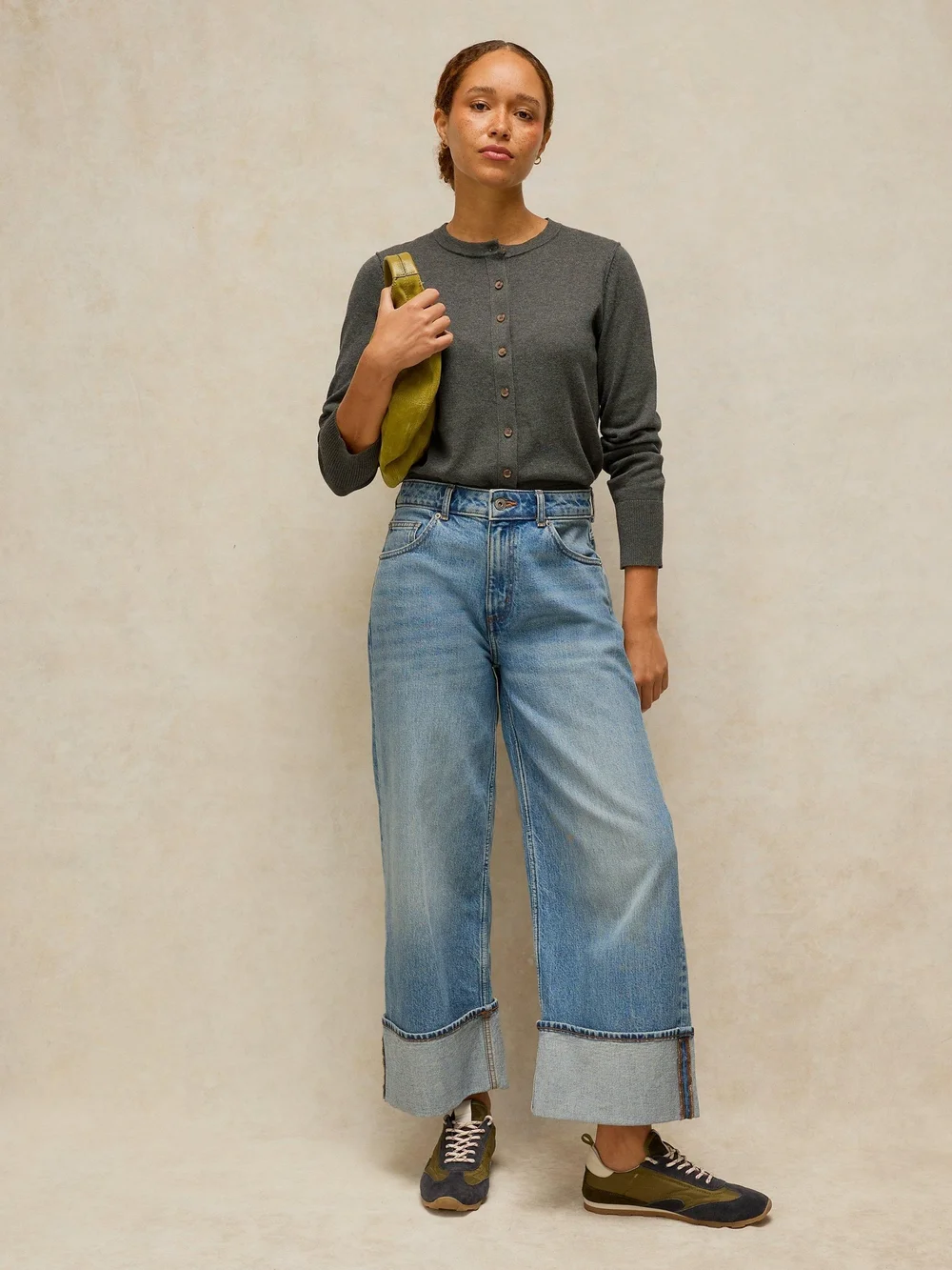 Jean Bailey droit retroussé - Mid Denim - 52/R Image 1