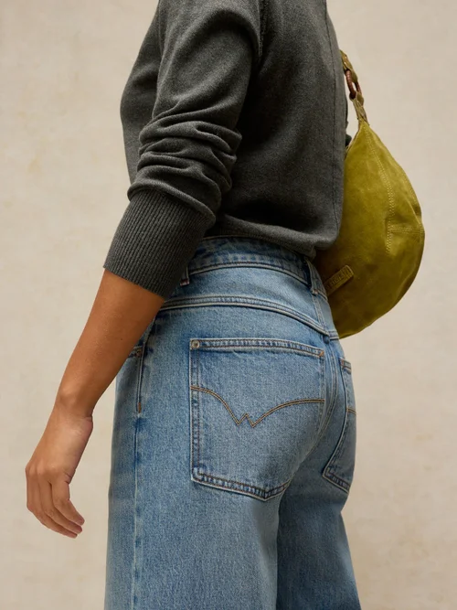 Jean Bailey droit retroussé - Mid Denim - 52/R Image 3