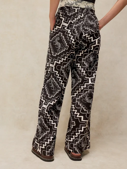 Pantalon de plage Penny - Blk Pr - XXL Image 4