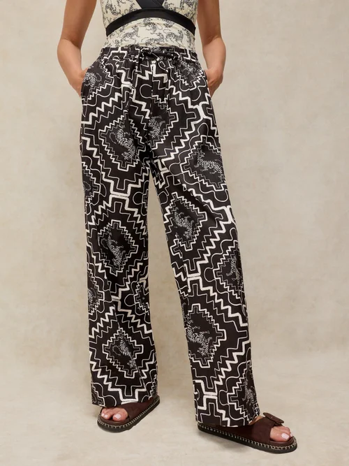 Pantalon de plage Penny - Blk Pr - XXL Image 2