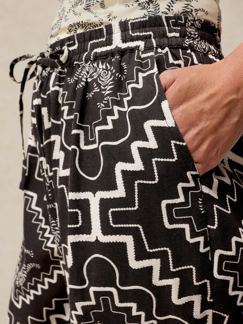 Pantalon de plage Penny - Blk Pr - XXL Image 3