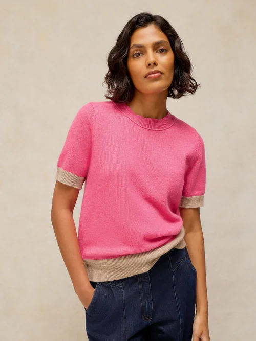 T-shirt tricoté Sansa - Pink Mlt - 52 Image 3