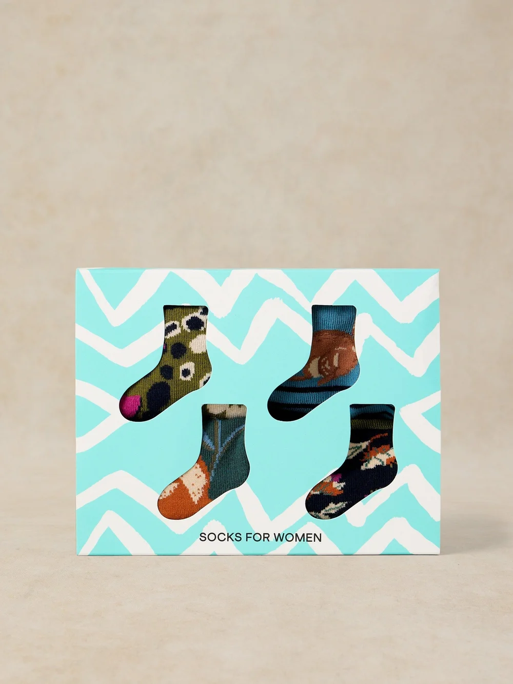 Lot de 4 Chaussettes Animaux de Jardin - Green Mlt - 39-41 Image 1