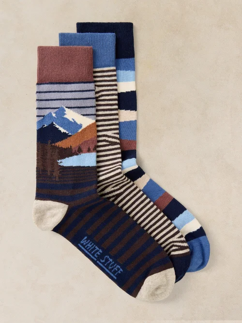 Lot de 3 Chaussettes Cheville Forest Explorer - Grey Marl - 44-46 Image 1