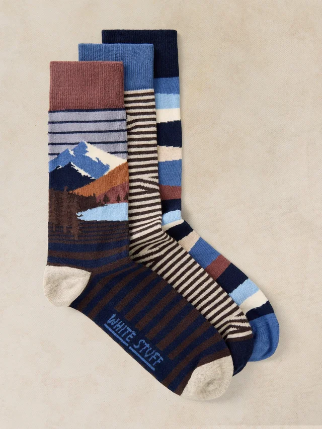 Lot de 3 Chaussettes Cheville Forest Explorer