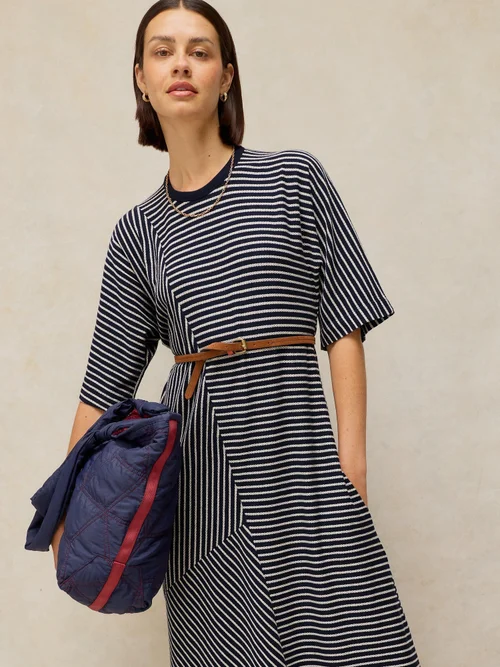 Robe T-shirt en Jersey Tierney - Navy Multi - 50/R Image 3