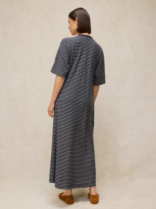 Robe T-shirt en Jersey Tierney - Navy Multi - 50/R Image 4