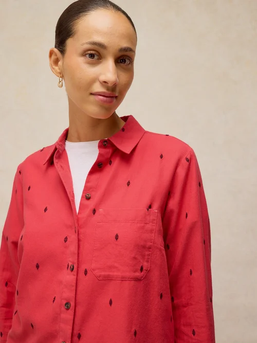 Chemise Libby en coton biologique - Brt Pink - 48 Image 3