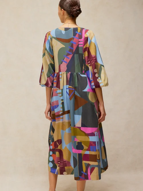 Robe Matilda - Pink Mlt - 46/R Image 4