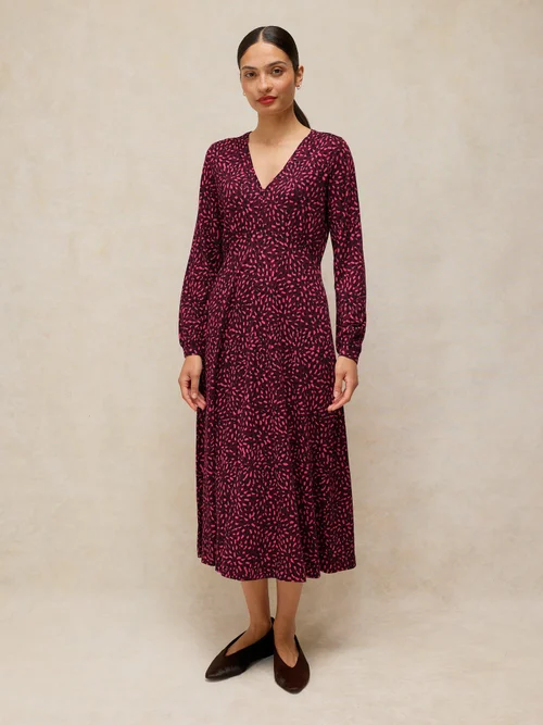 Robe Megan en jersey - Pink Mlt - 52/R Image 1