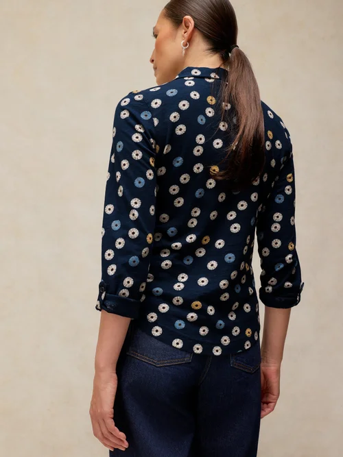 Chemise en jersey Annie - Navy Pr - 52 Image 4