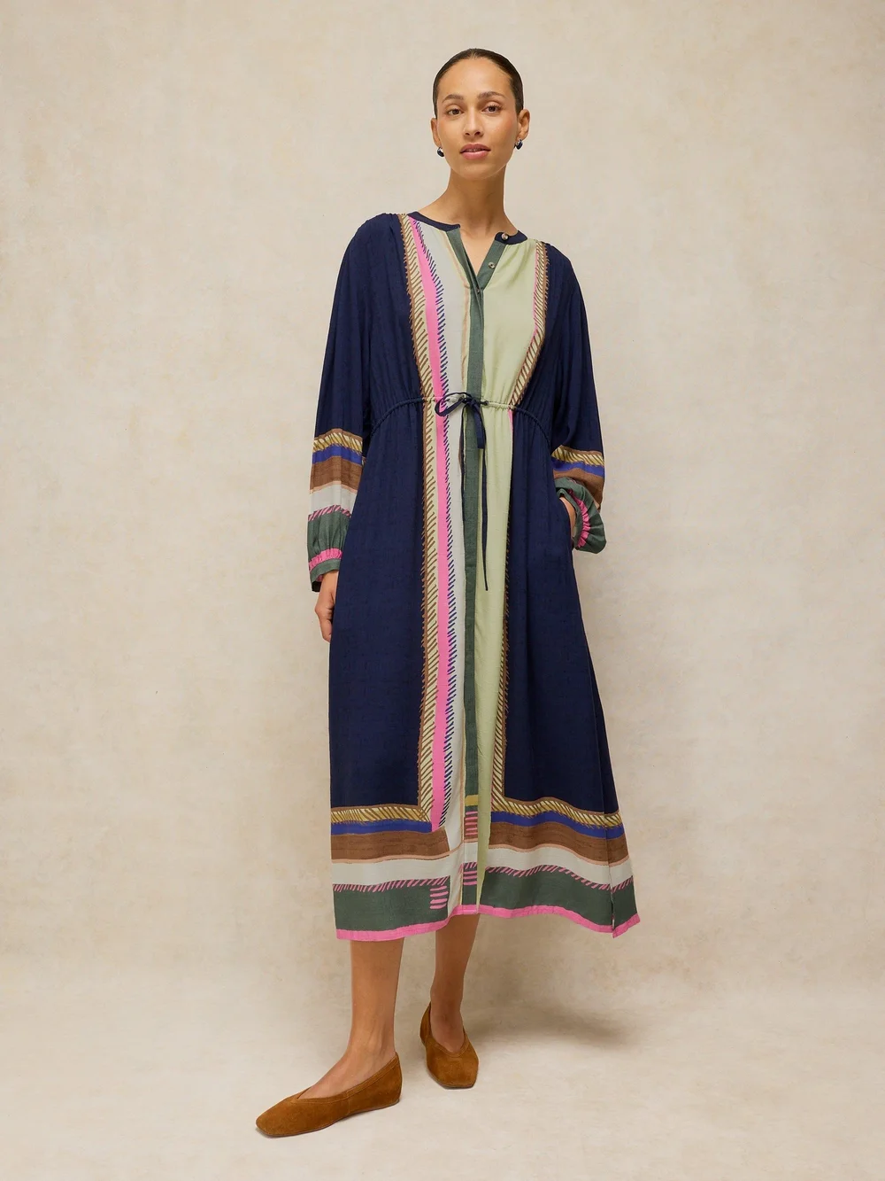 Robe midi Lana - Navy Pr - 52/R Image 1