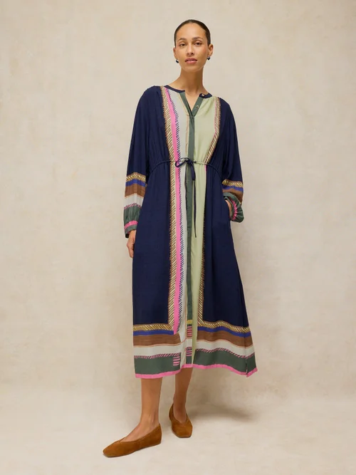 Robe midi Lana - Navy Pr - 52/R Image 1