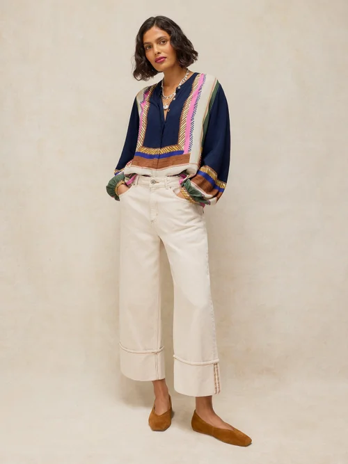 Top imprimé Lana - Navy Pr - 52/R Image 2