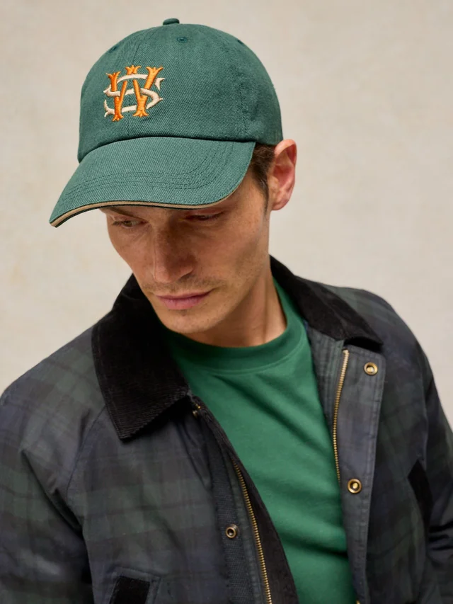 Casquette brodée