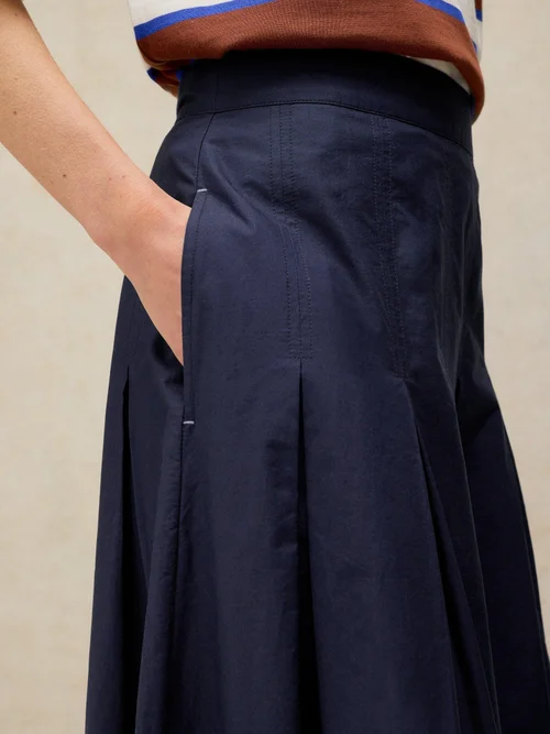 Jupe midi Marlowe - Dark Navy - 50/R Image 3