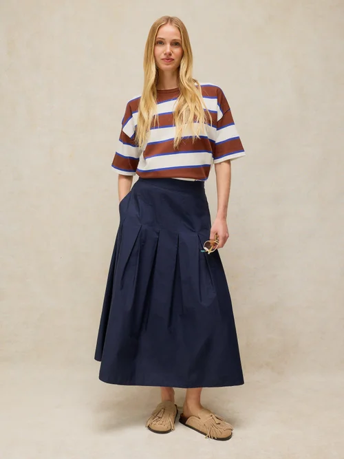 Jupe midi Marlowe - Dark Navy - 50/R Image 1