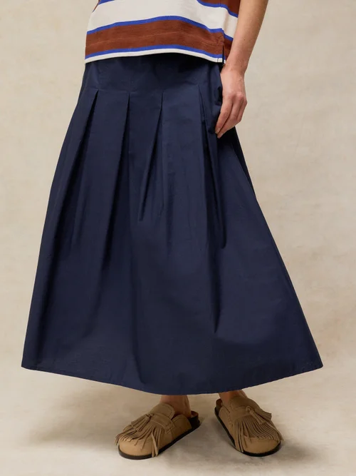 Jupe midi Marlowe - Dark Navy - 50/R Image 2