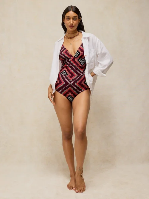 Maillot de bain Louise - Plum Pr - 46 Image 2