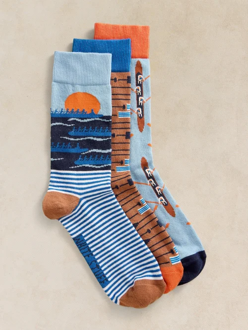 Lot de 3 Chaussettes Cheville Regatta - Lgt Blue - 44-46 Image 1