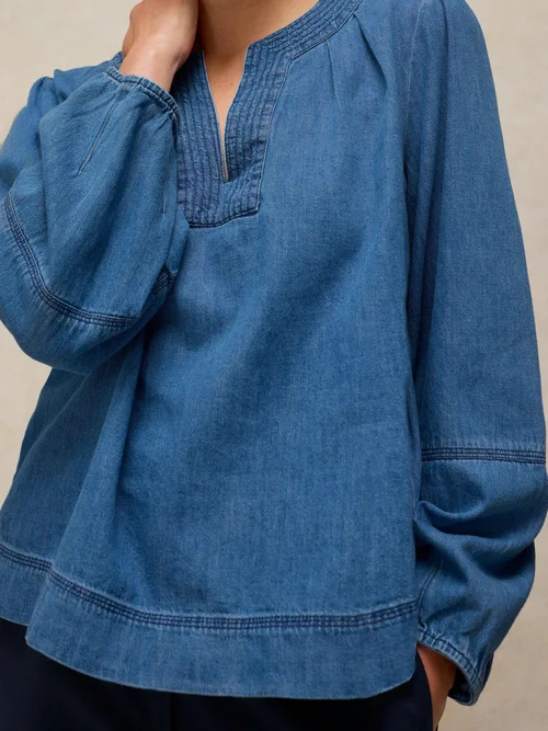 Top Krystin - Mid Denim - 48 Image 3