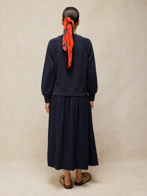 Robe sweat Carter Mix - Dark Navy - 46/R Image 4