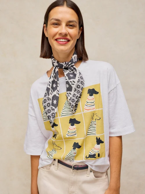 T-shirt graphique Katya - White Pr - 52 Image 1