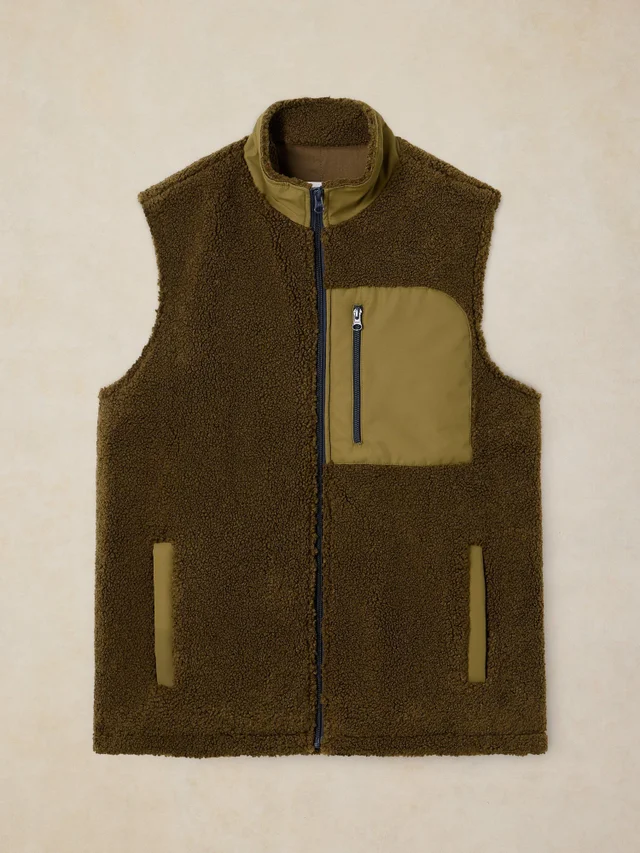 Gilet Borg zippé