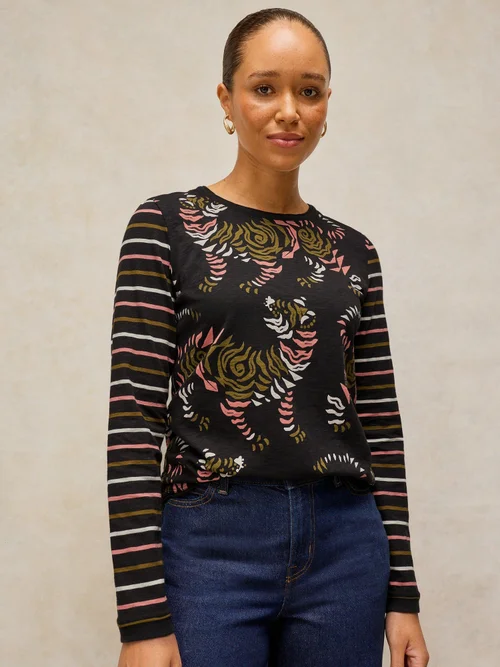 T-shirt Clara manches longues - Blk Pr - 52 Image 1