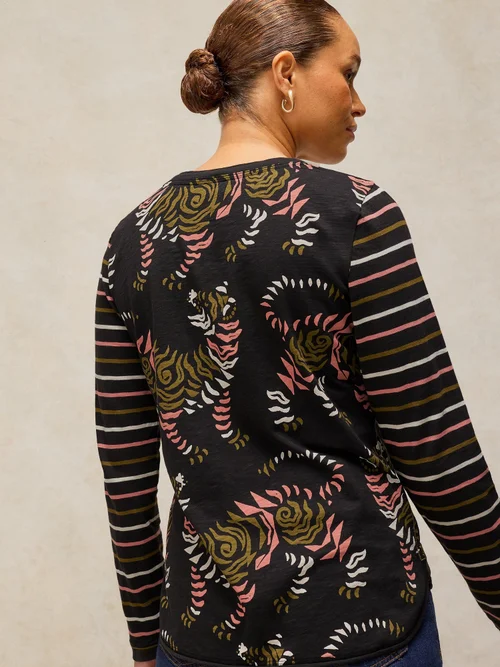 T-shirt Clara manches longues - Blk Pr - 52 Image 4