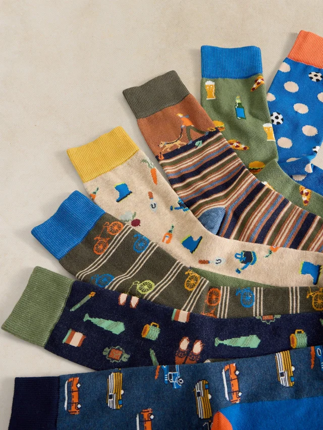 7 PAIRES DE CHAUSSETTES JOUR DE LA SEMAINE