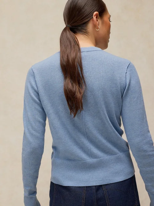 Cardigan Lois - Mid Blue - 50/R Image 4