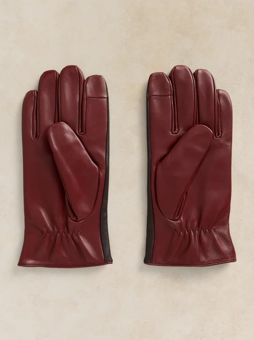 Gant en cuir Luke - Brown Mlt - S/M Image 3