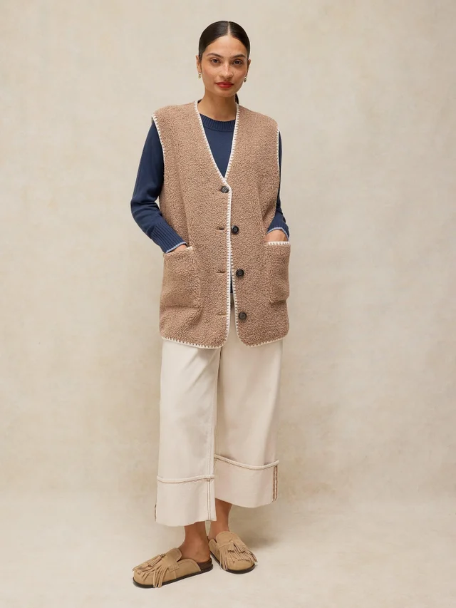 Gilet long Borg