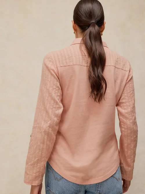 Chemise en jersey Annie Mix - Lgt Pink - 50 Image 4