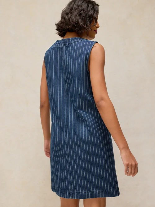 Robe droite en denim Millie - Denim Mlt - 52/R Image 4