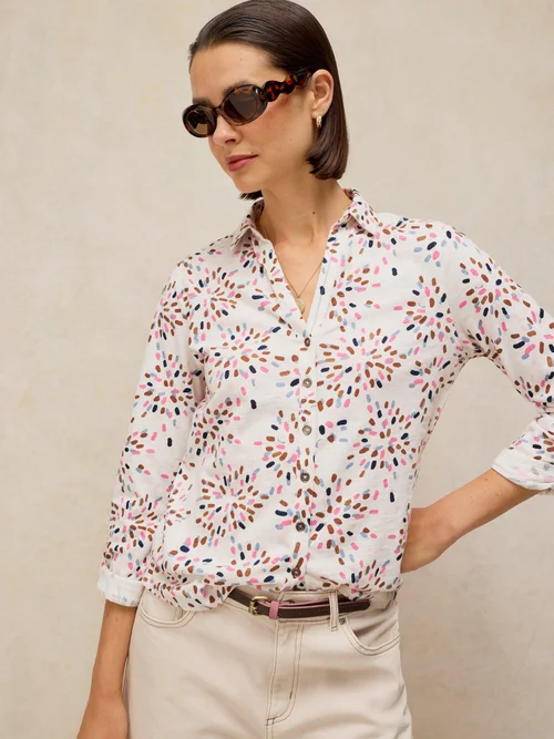 Chemise en jersey Annie - White Pr - 46 Image 1