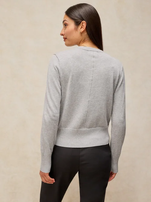 Cardigan Lois - Grey Marl - 48 Image 4