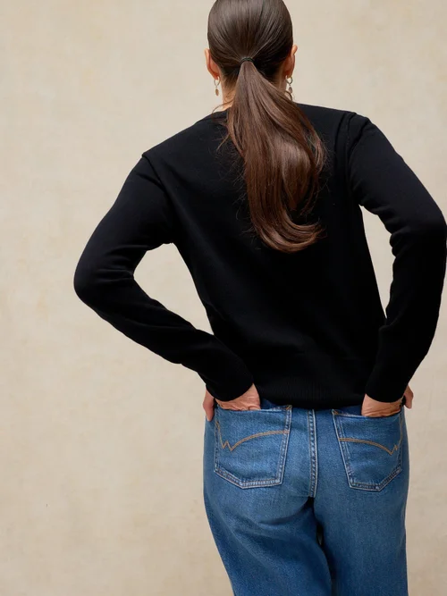 Cardigan Lois - Pure Blk - 50 Image 4