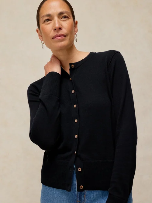 Cardigan Lois - Pure Blk - 50 Image 2