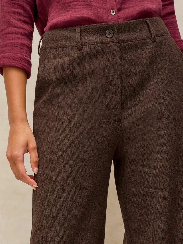 Pantalon large Belle Tweedy