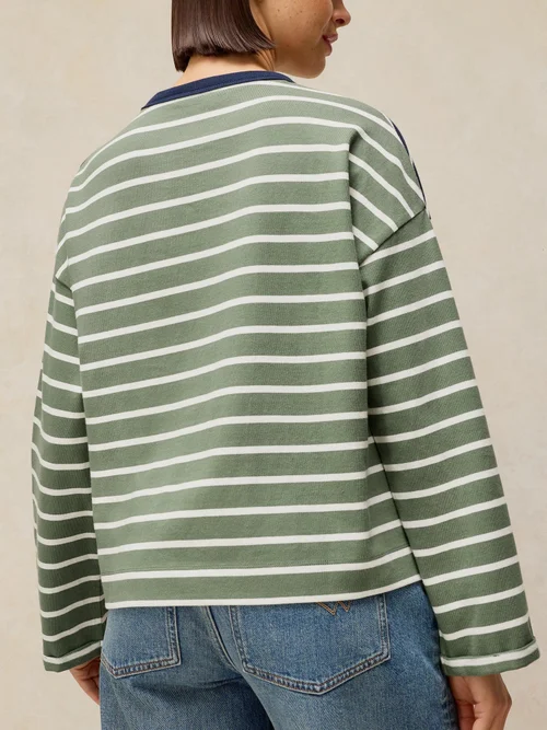 Tee-shirt à manches longues Kim Stripe - Navy Multi - 52 Image 4