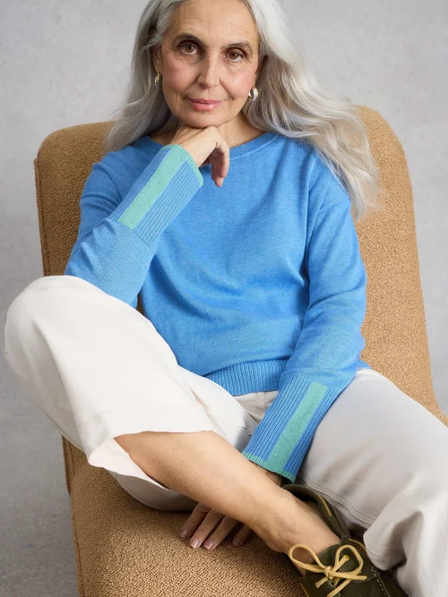 Pull Olive - Mid Blue - 52 Image 2