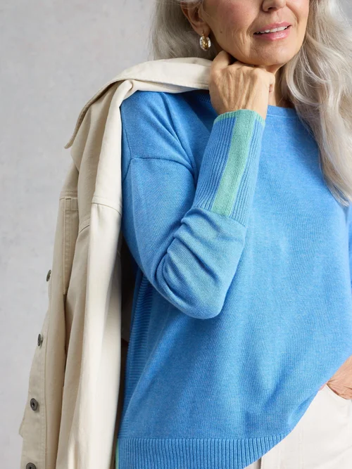 Pull Olive - Mid Blue - 52 Image 3
