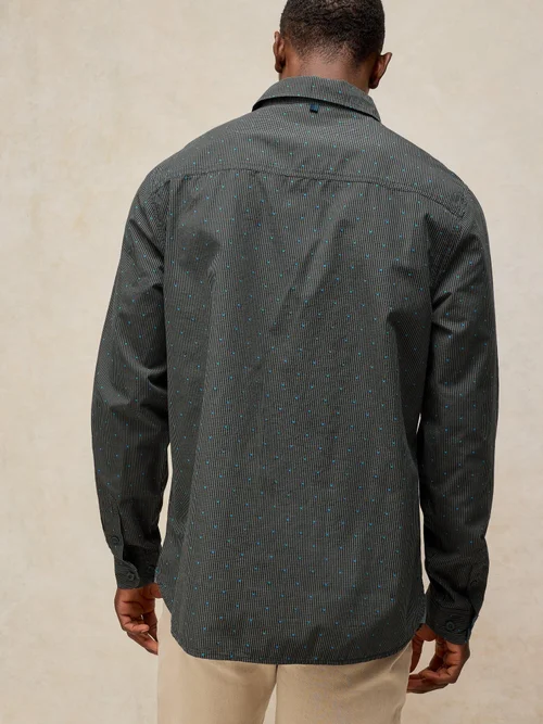 Chemise Douglas LS Dobby - Grey Mlt - XXXL Image 4