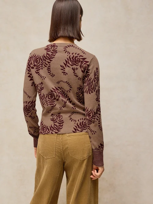 Cardigan imprimé Lois - Nat Mlt - 52 Image 4