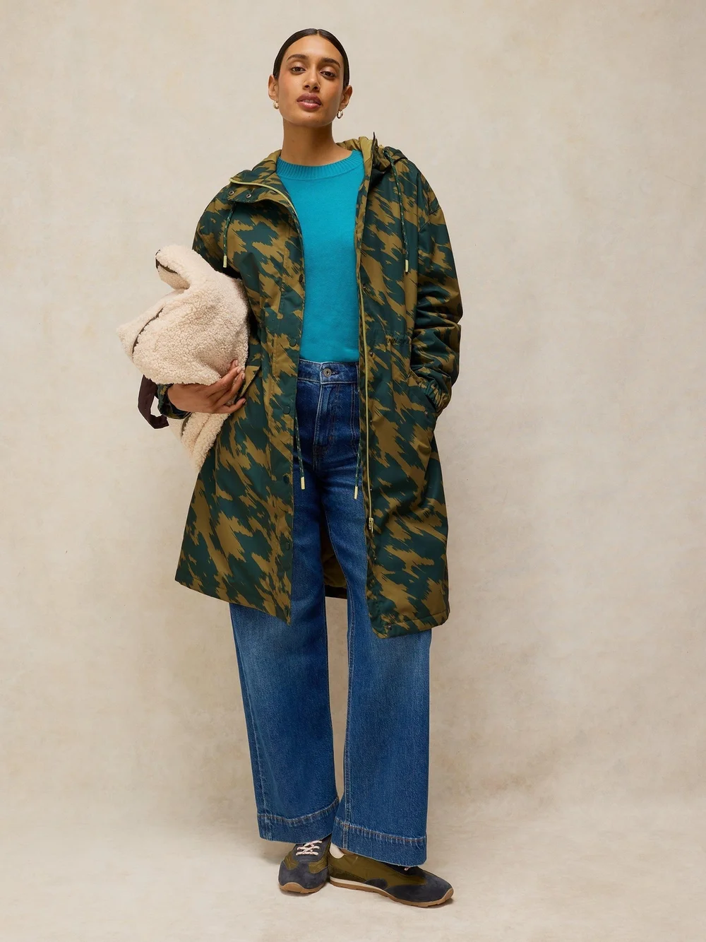 Manteau imperméable Beth - Green Mlt - 52/R Image 1