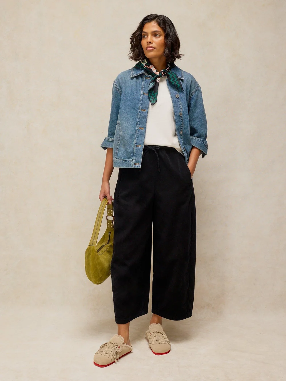 Pantalon à cordon Leona - Pure Blk - 46/R Image 1