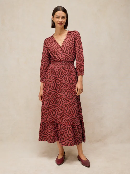 Robe froncée Jonie - Plum Pr - 52/R Image 1
